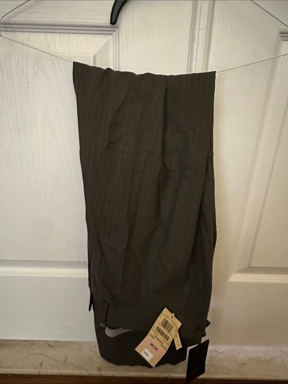 Haggar Men's Taupe/brown Dress Pants